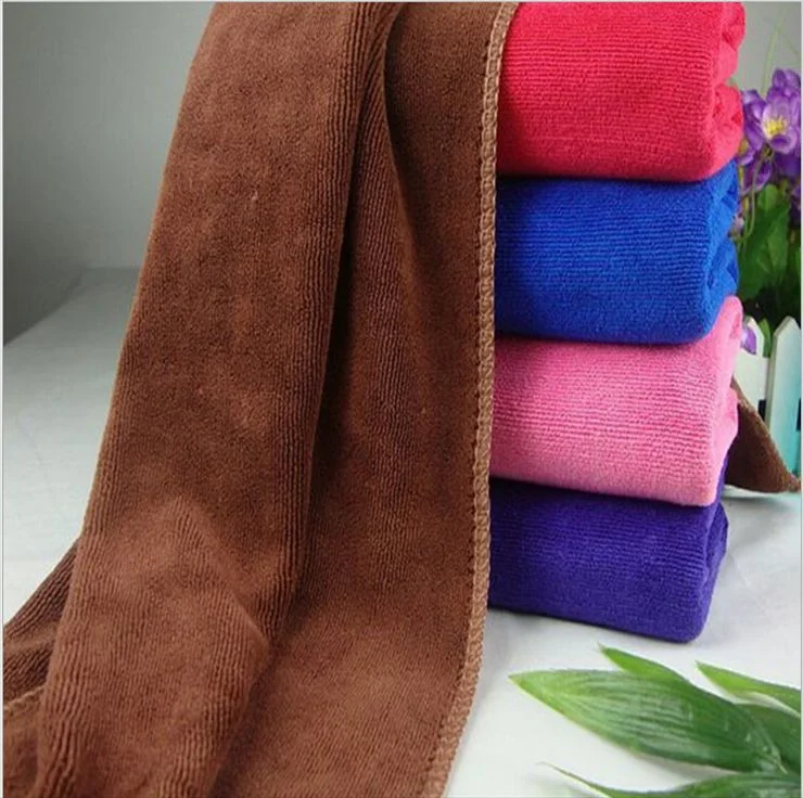 Black Color Microfiber Hair Drying Towel for Hair Saloon