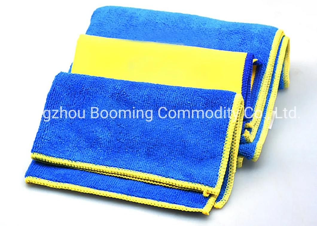 Soft Lint-Free Microfiber Car Cleaning Suede Cloth Terry Towel Suit Set