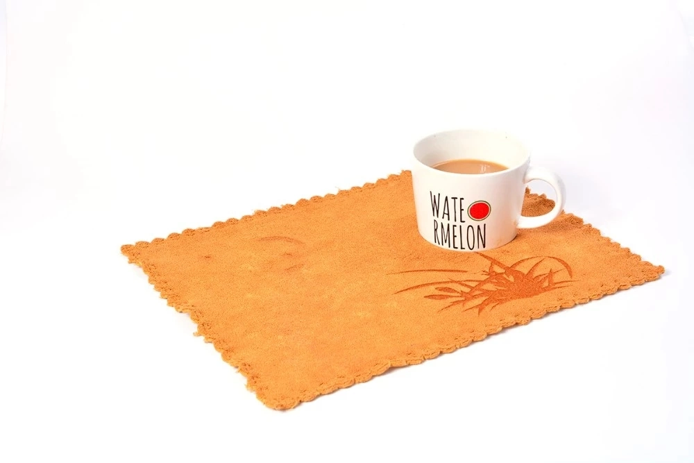 Factory Microfiber Coffee Towel Square Standard Size Tea Towel