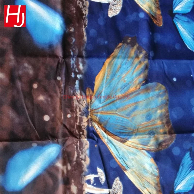 Latest New Custom Disperse Printed Fabric Design 100% Polyester Microfiber Fabric for Bed Sheet