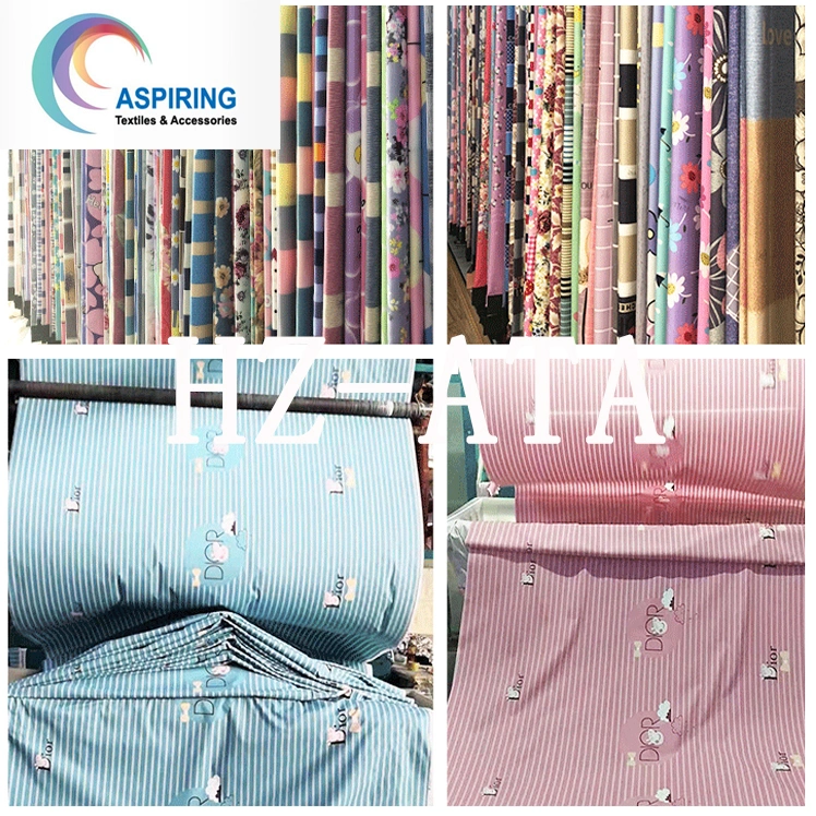 100% Polyester PED Sheet /Quilt Cover Printed Fabric Polyester Textile Microfiber Fabric