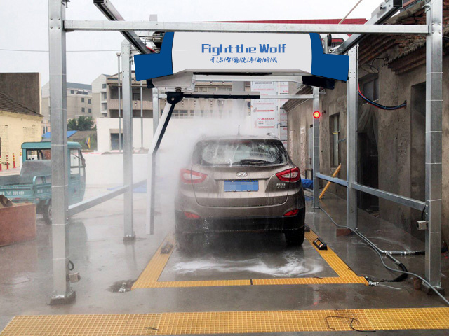 Fully Automatic Car Washing Machine/High Speed Tunnel Washing Machine Price