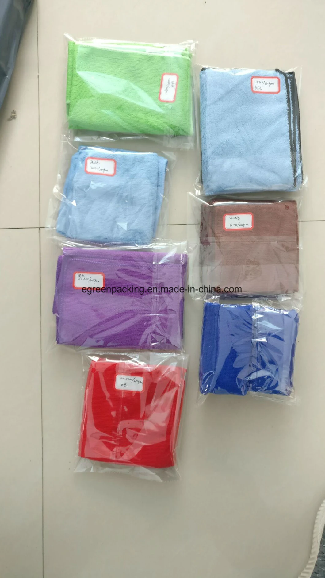 Microfiber Cleaning Cloth/Towel 80%Polyester20%Polyamide 250GSM/280GSM/300GSM/310GSM/350GSM