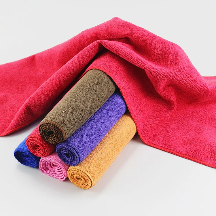 Lint Free Polyester Microfiber Cleaning Cloth Towels for Family House Clean