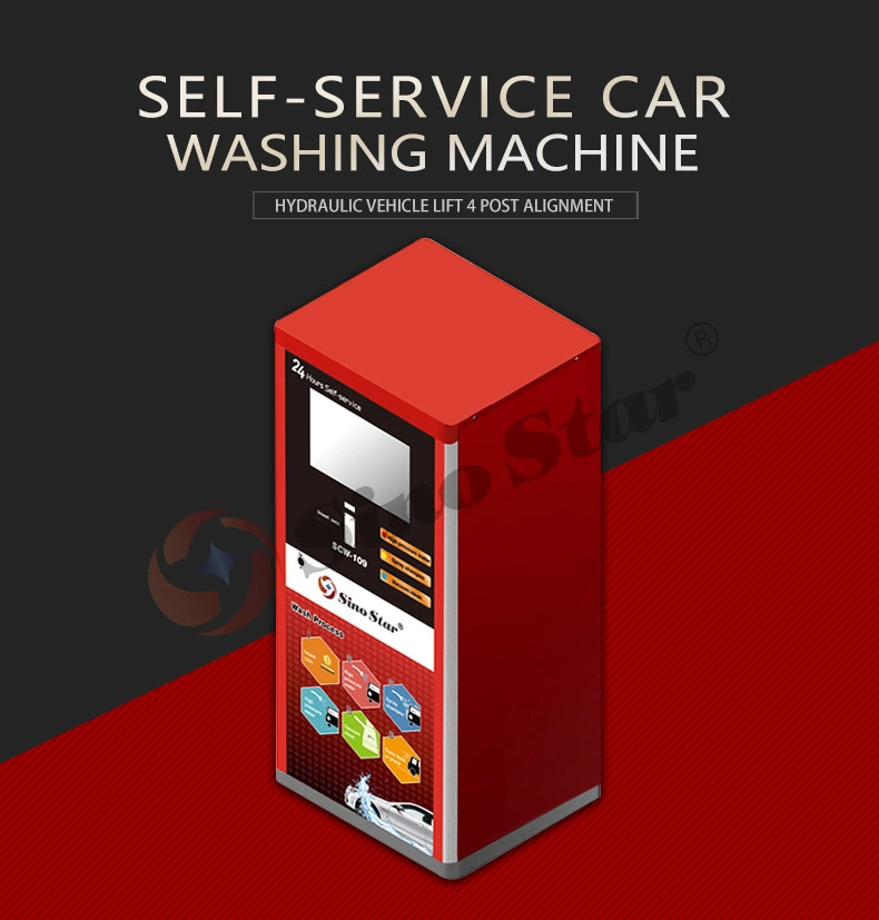 Scw-109 China Hot Sale Car Self Service Washing Equipment for Manual Car Washing Machine Systems