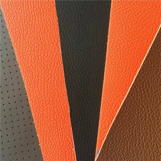 Microfiber PVC PU Synthetic Leather for Car Automotive Seat Interior Trim Furniture Sofa Cover