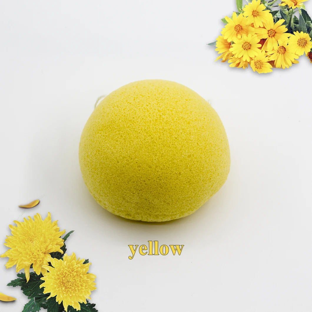 for All Skins Natural Konjac Sponge Facial Care Cleaning Washing Sponge