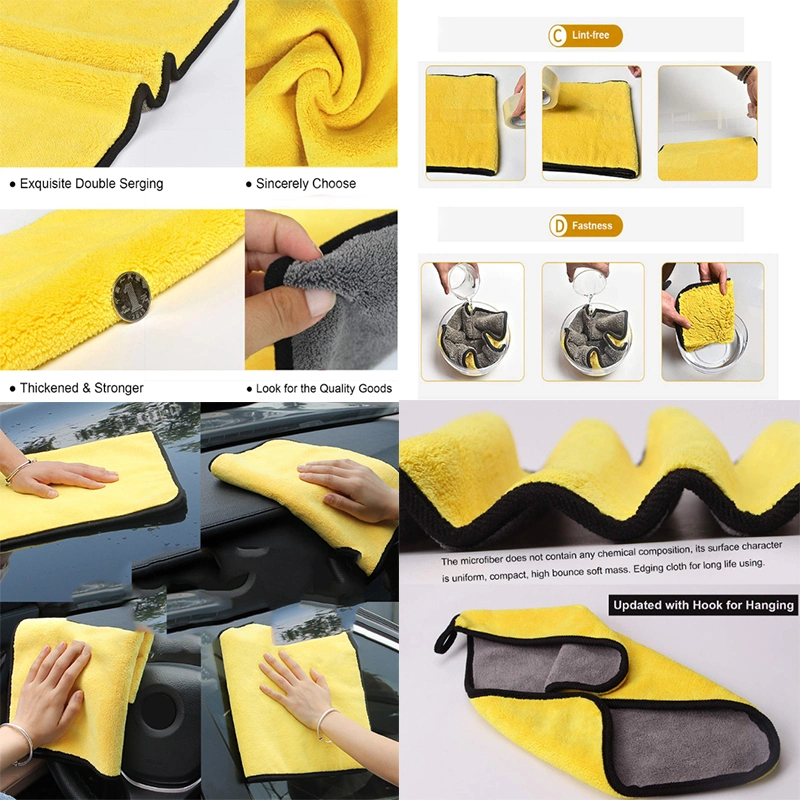 Wholesale Microfiber Cloth Microfiber Towel for Car Cleaning