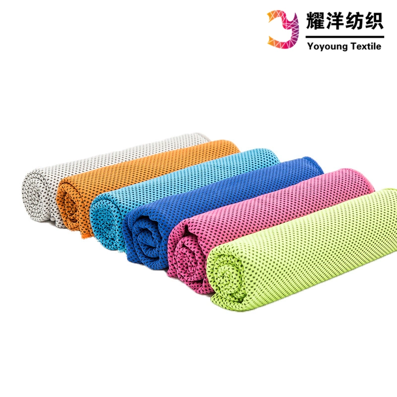 Custom 30*100cm Microfiber Cooling Towel Ice Quick Dry Cold Sport Towel