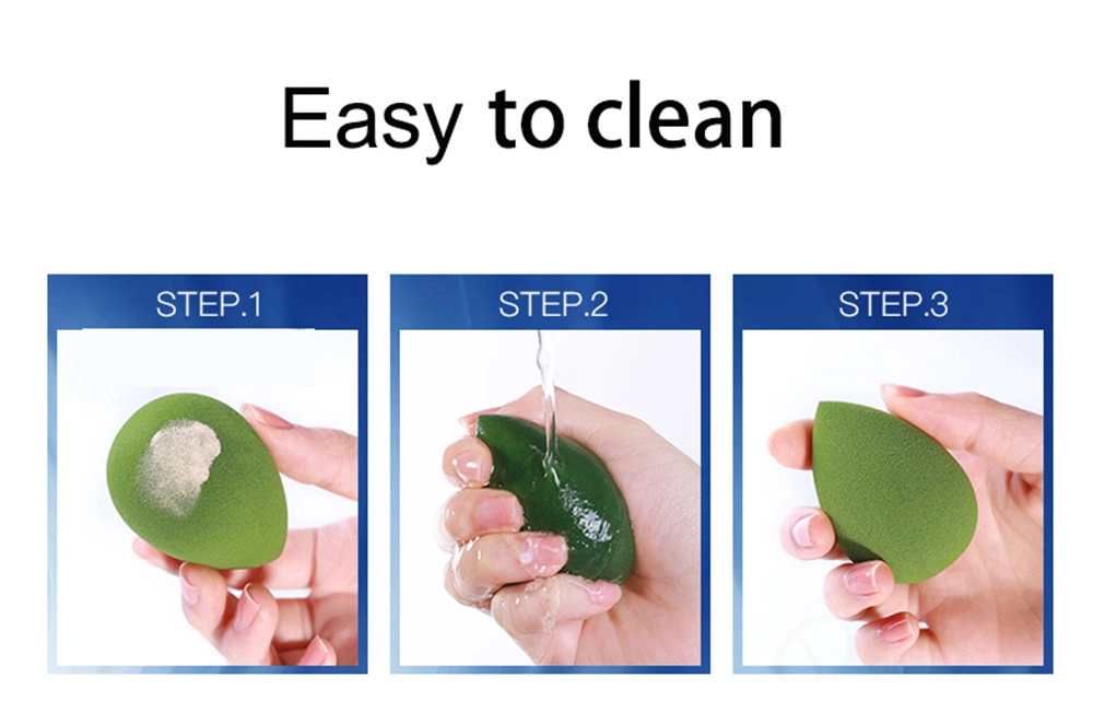 5 PCS Foundation Blending Microfiber Makeup Sponge