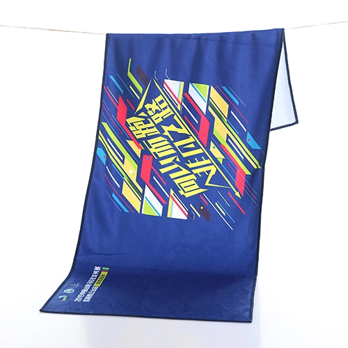 Custom Printed Microfiber Beach Sports Towel with Logo, Sports Mircofiber Towel, Travel Mircofiber Towel, Yoga Microfiber Towel