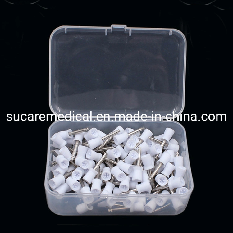 Dental Disposable Latch/Screw Type Prophylaxis Polishing Cup Brushes