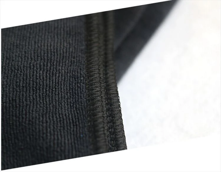 Black Color Microfiber Hair Drying Towel for Hair Saloon