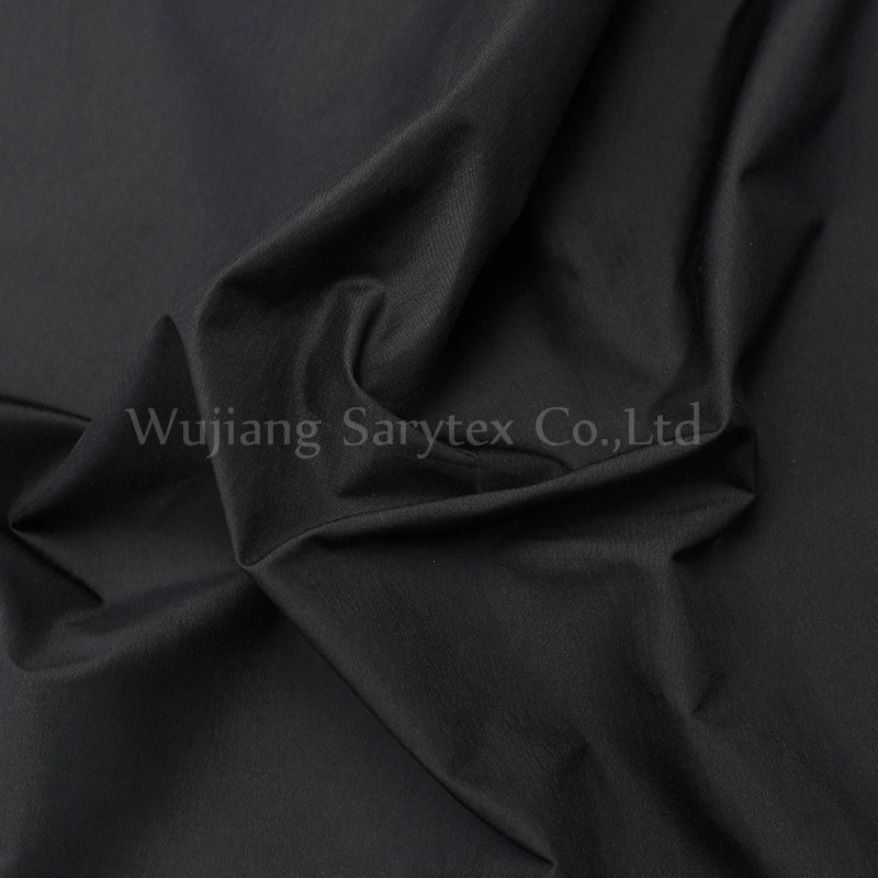 300t 100% Polyester 2-Way Stretch Waterproof Microfiber Fabric Warp Elastic Pongee Fabric