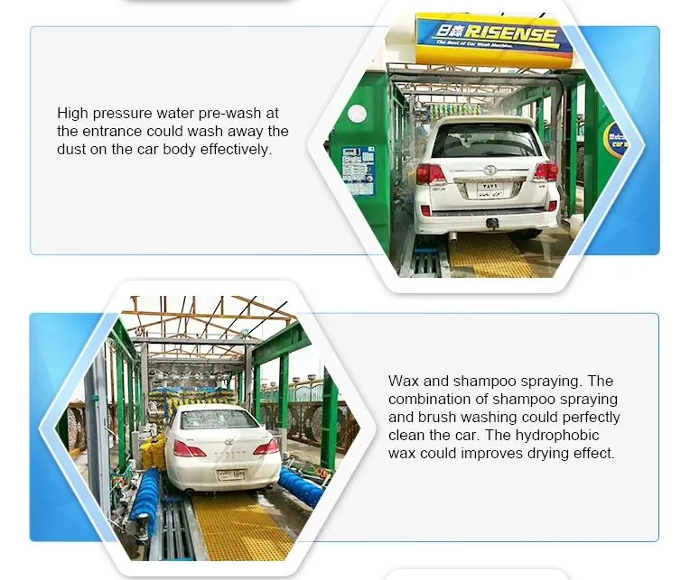 Tunnel Car Wash Machine Fully Automatic Car Wash for Sale Automatic Car Wash Machine