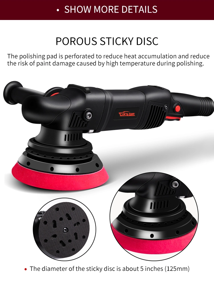 15/21mm Dual Action Polisher for Car High Quality 1100W Rupes Type Auto Car Detailing Products