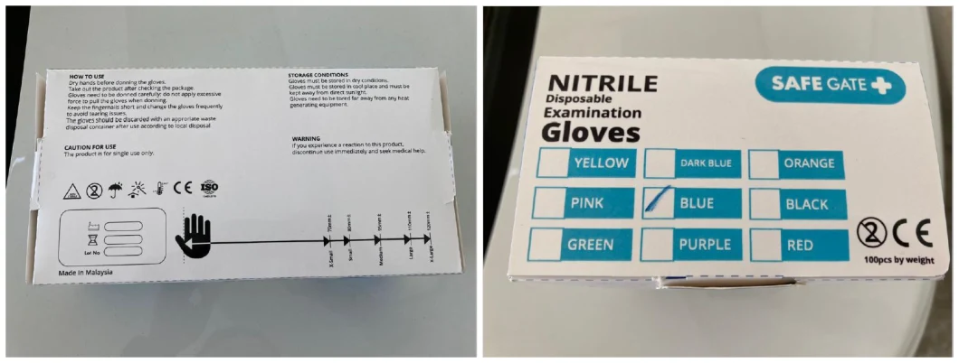 Disposable Gloves Nitrile Latex Cleaning Food Gloves Universal Household Garden Kitchen Cleaning Glove