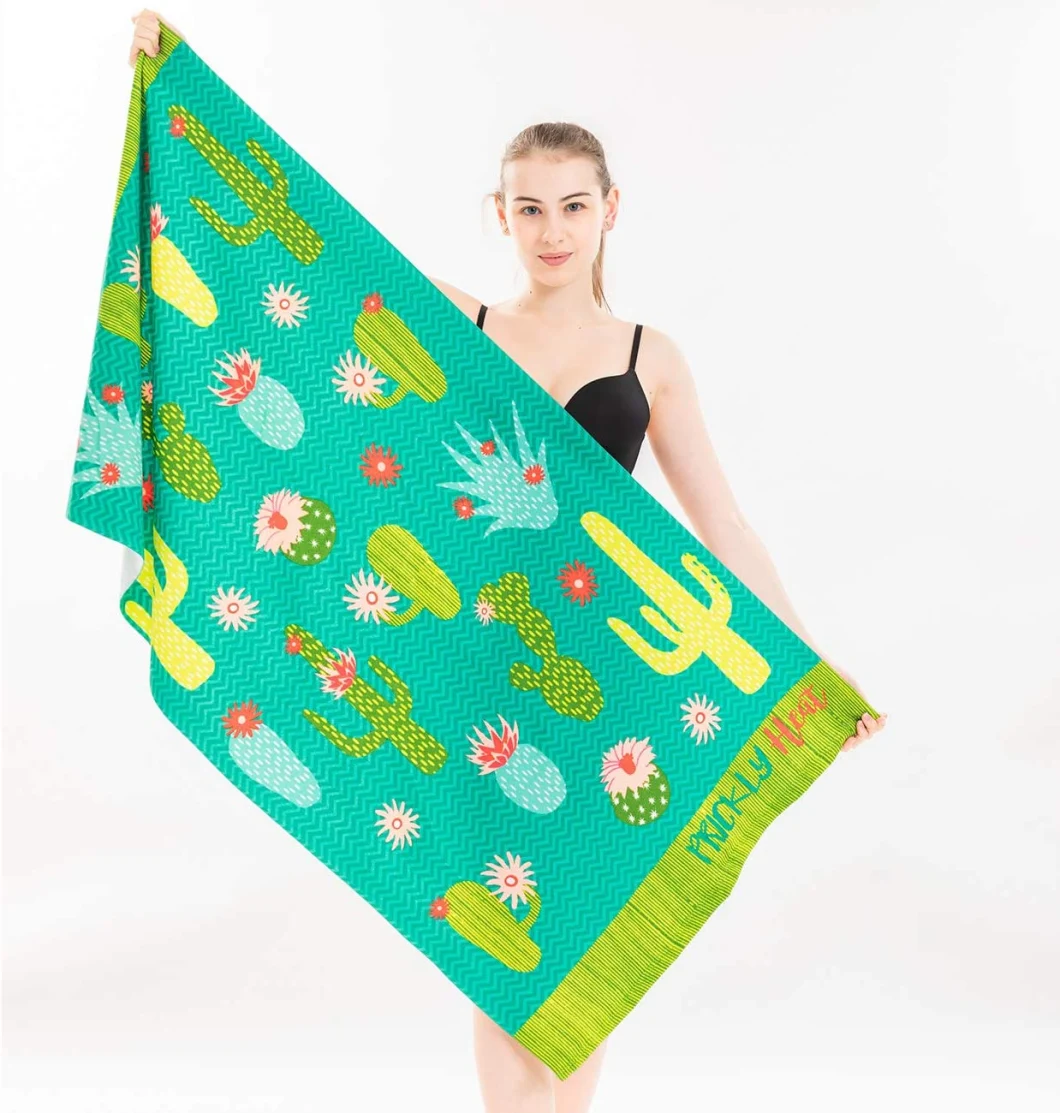 Microfiber Beach Towels - Oversized Beach Blanket Towel Portable Ultra Soft Super Water Absorbent Multi-Purpose Beach Throw Towel for Adults Girls Women Kids