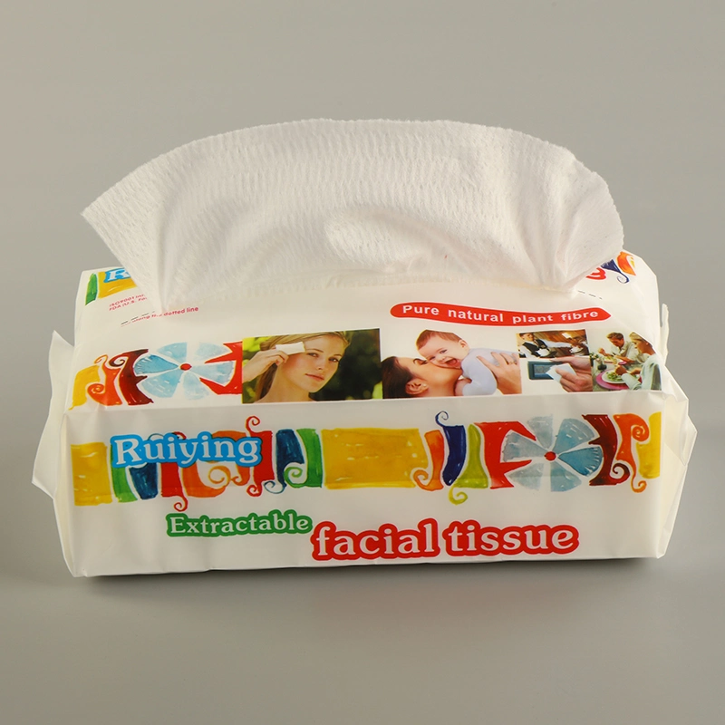 Wholesale Paper Cotton Soft Facial Clean Towel Nonwoven Disposable Salon Tissue Towel
