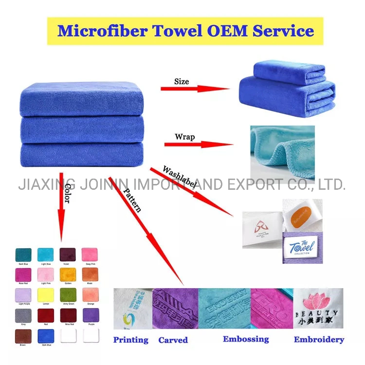 40X60cm Lint Free Quick Dry Car Washing Microfiber Cleaning Cloth