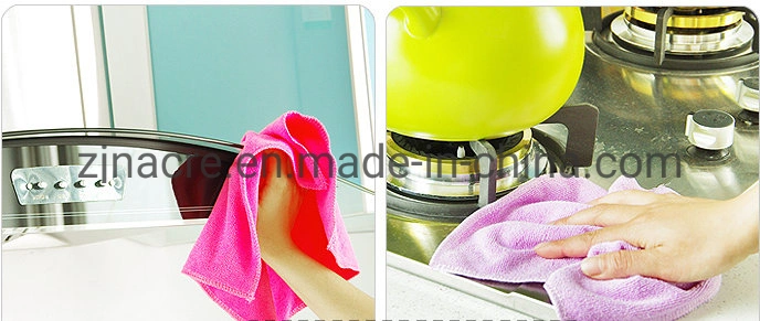 Multipurpose Good Absorption Microfiber Cleaning Wipes Towels