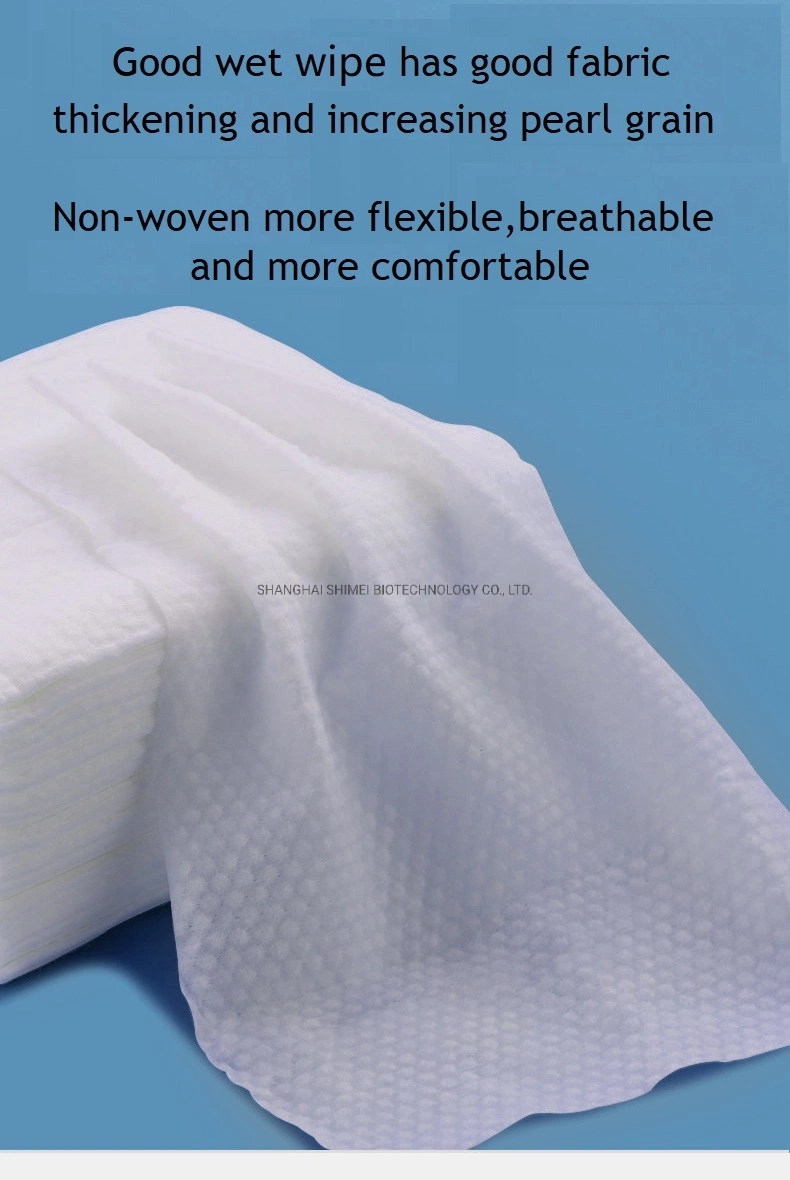 Wholesales The Hygiene Clean Non-Woven Cloth Water Wet Baby Wipes