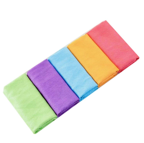 Lint Free Microfiber Glass Cloth Window Cleaning Towel Cleaning Glasses Towel
