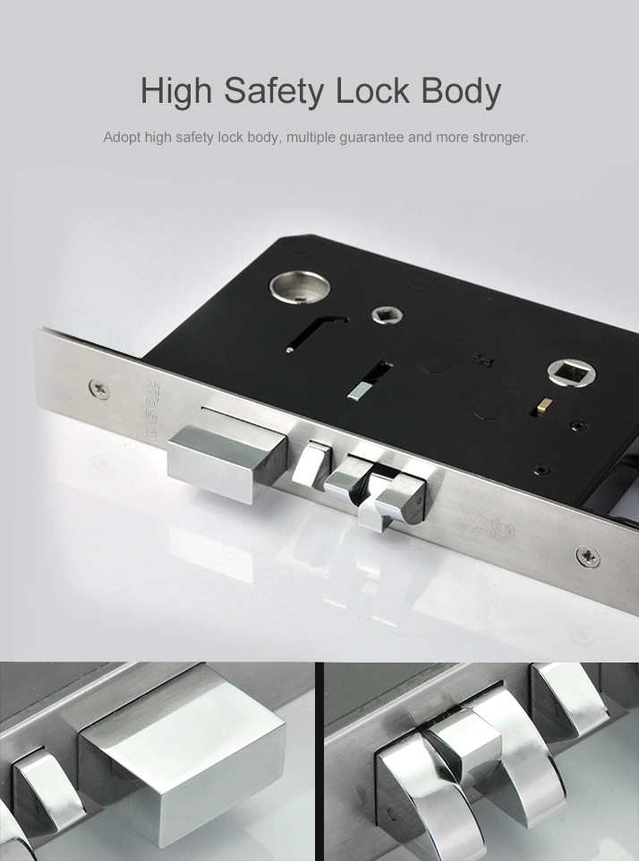 Keyplus Top Smart Swipe Key Electronic Door Handle Weatherproof Outdoor Smart Lock Mechanical Key Door Lock