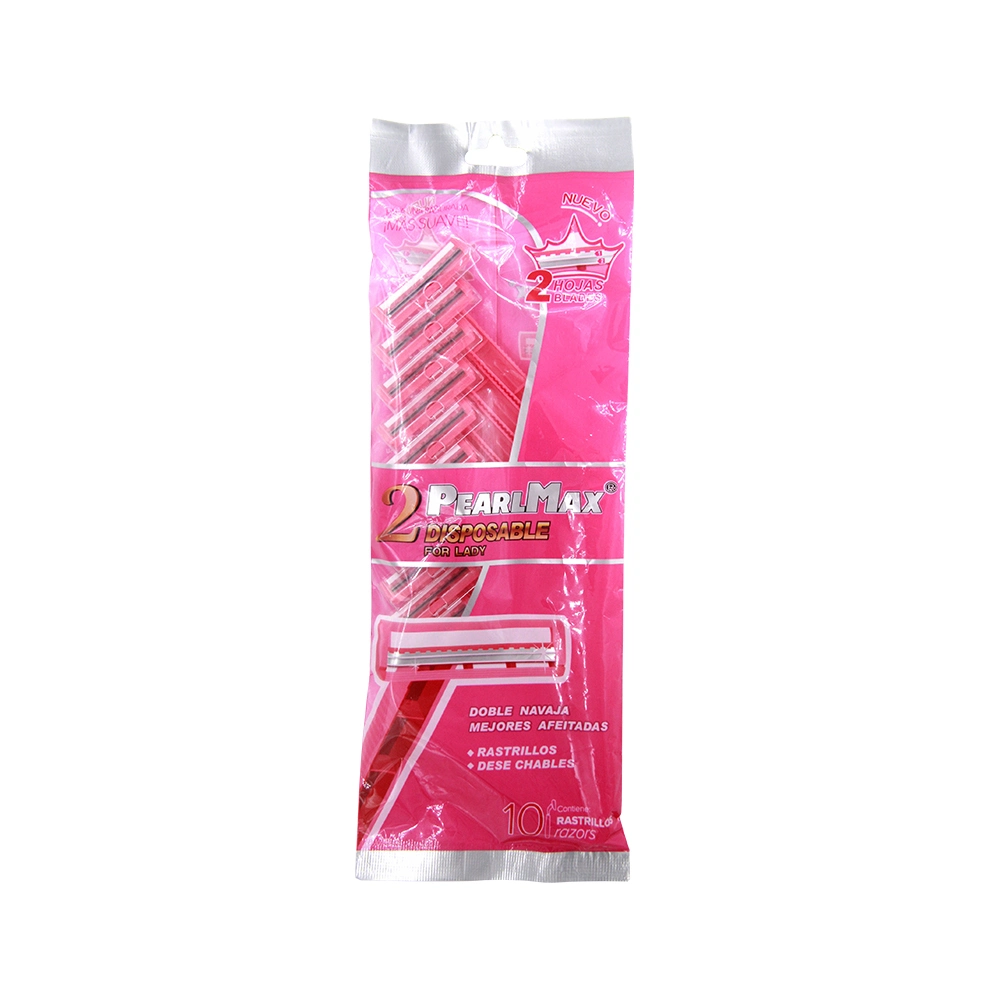 Factory Wholesale Body Hair Removing Triple Blades Disposable Razor for Women