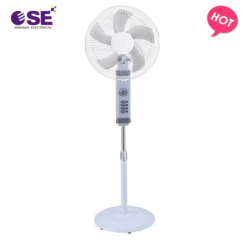 Bedroom Use 16 Inch 5 Blades Good Quality Design Stand Fan with Timer