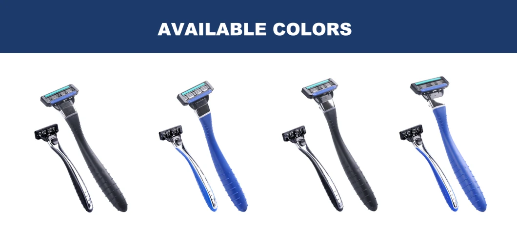New Item Good Quality Non-Disposable Razors with 3 Blades