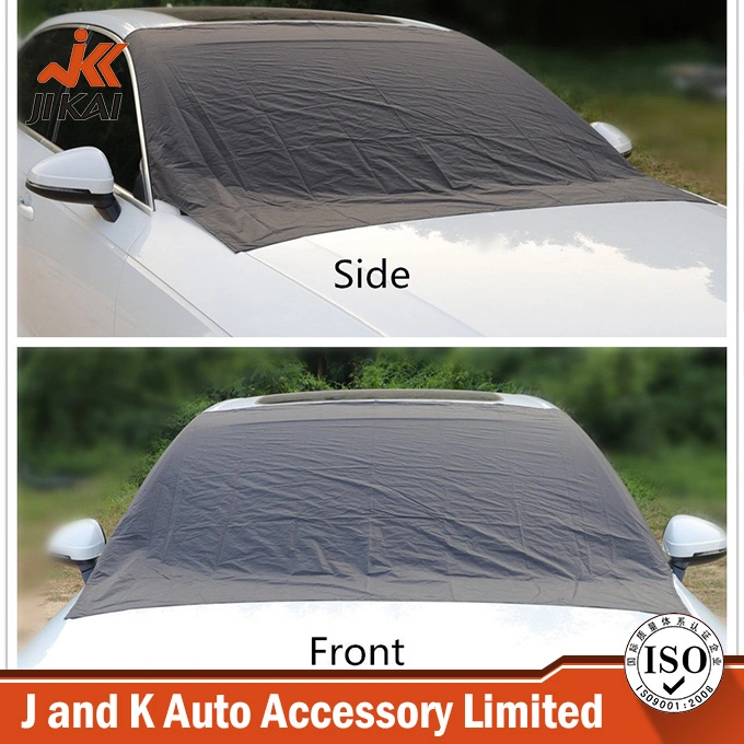 Windshield Snow and Ice Cover Anti-Theft Design Polyester Material Heated Windshield Cover
