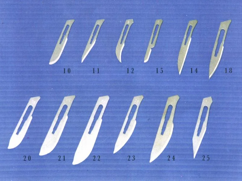 Surgical Blades, Disposable Blades, Scalpel Blades, CE Approved