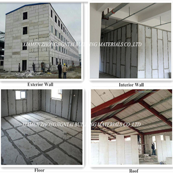 Quick Install Easy Install EPS Cement Sandwich Panel with Economize Manpower