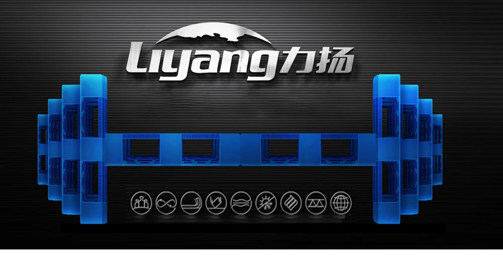 Liyang 1111 Heavy Duty Warehousing Logistic Transportation Combined Plastic Pallet Heavy Duty Plastic Tray