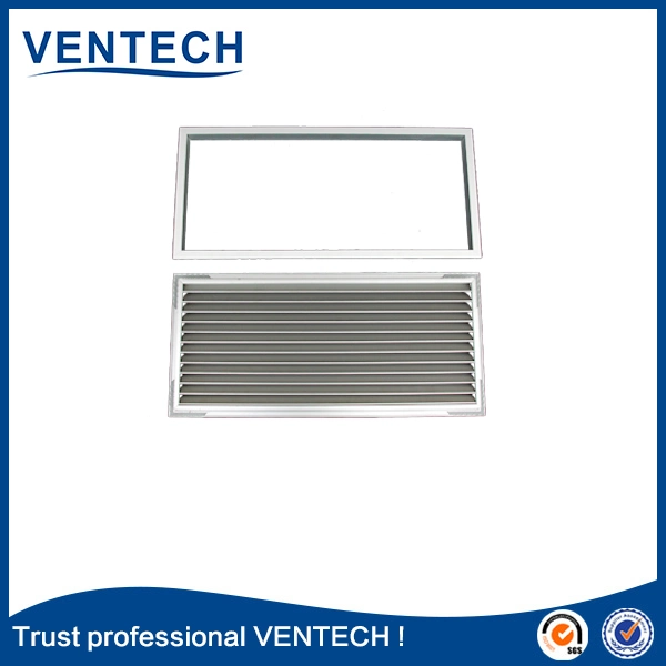 HVAC System Aluminum Removable Core Fixed Blades Return Air Grille