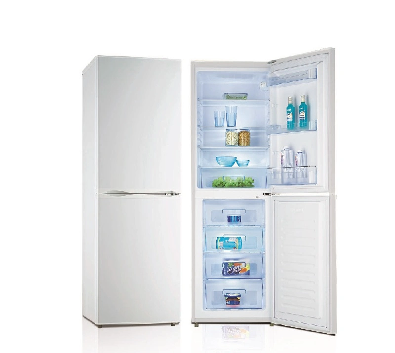 275L Small Double Door Bottom Freezer Home Fridge Freezer Refrigerator