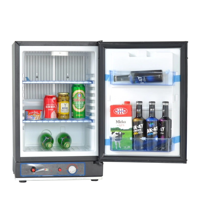 12V DC Mini Portable Cold Drink RV Hotel Gas Mini Bar Fridge Refrigerator