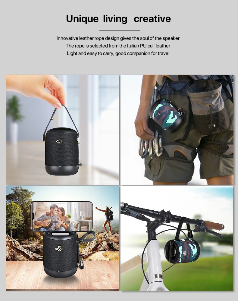 Bd05 Portable Bluetooth Wireless Speakers 5.0 Waterproof Creative Mini Portable Speaker