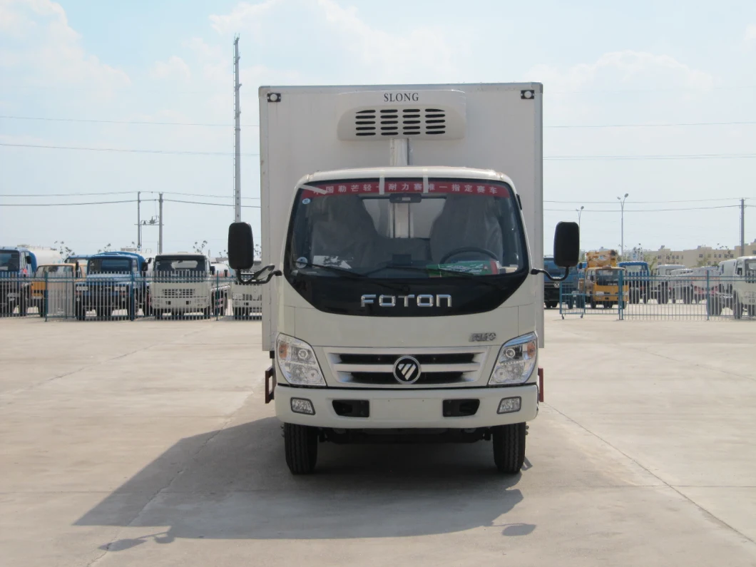 Light Used 5mt Icecream Refrigerated Van Mini Freezer Truck