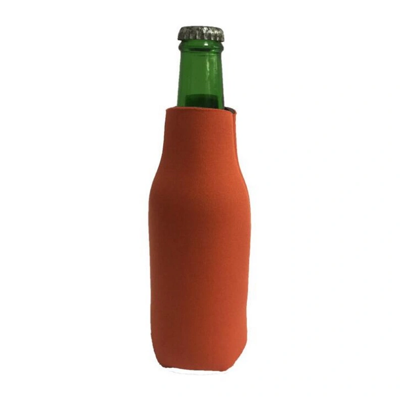 Custom Printed Neoprene Beer Cooler with Zipper 330ml Beer Bottle Cooler Beer Cooler Sleeve