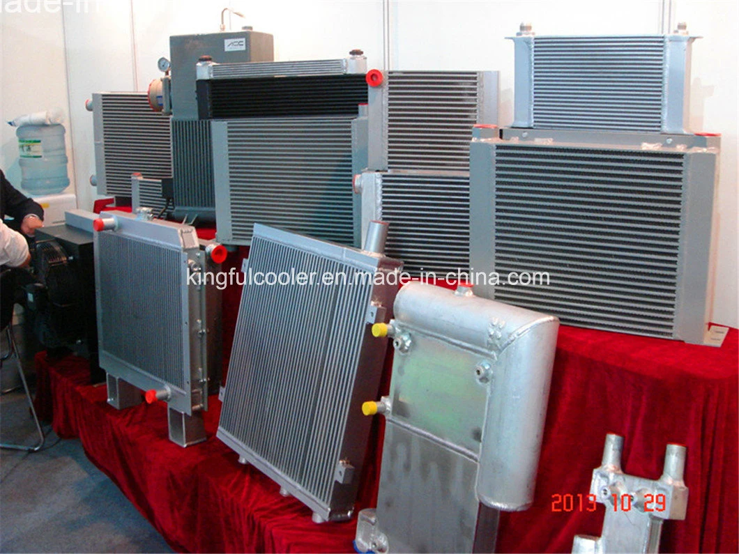 Screw Air Compressor Cooler, Air Oil Cooler. Aftercooler