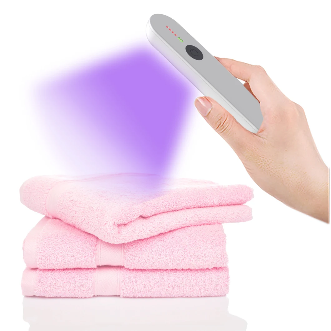 2020 Portable Uv Sterilizer Light Mini Portable UV Sanitizer Lamp For Disinfection