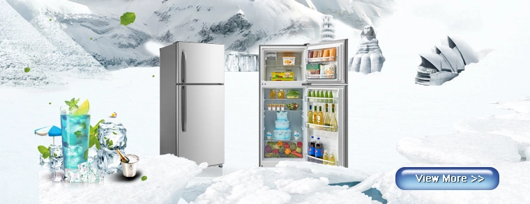 Household Mini Top Freezer Double Door Electric Refrigerator