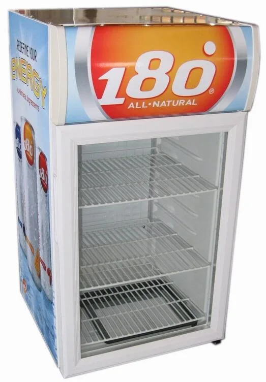 Counter Top Display Refrigerator Commercial Mini Freezer for Beverage (JGA-SC58)