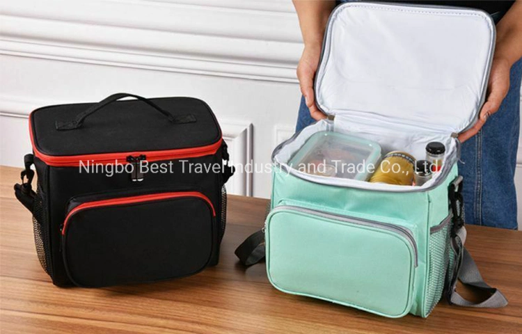 Custom Waterproof Outdoor Portable Tote Cooler Bag Reusable Picnic Box Insulated Lunch Bag