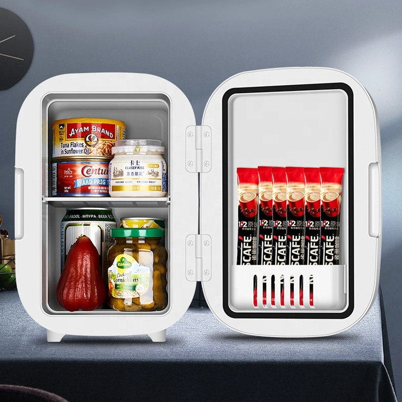 2021 New 12V 220V Car Refrigerator 6L Freezer Mini Portable Apartment Household Fridge