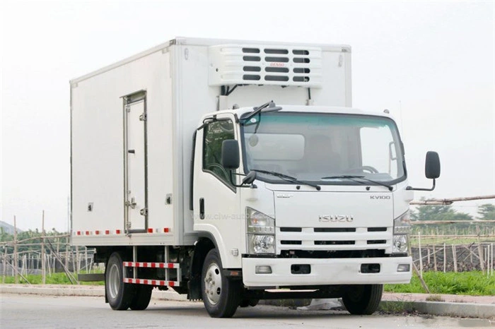 Hot Sale Factory Supplier Refrigerated Car Isuzu Freezer Box 3tons 5tons Cargo Van Truck