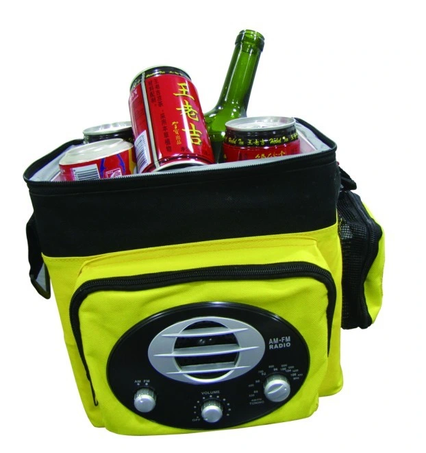 12V Food Small Refrigerator Insulated Thermos Cooler Bag for Car