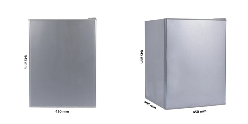 12V Refrigerator Single Door Mini Size 70L Mobile Fridge Bc-70
